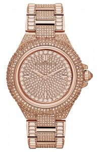 Michael Kors Women's MK5862 'Camille' Rose Gold Glitz Watch