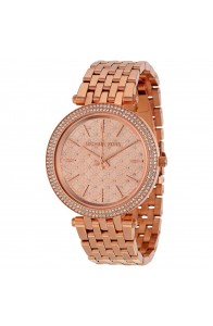 Michael Kors Women's Darci Rose Gold-Tone Stainless Steel Bracelet Watch MK3399