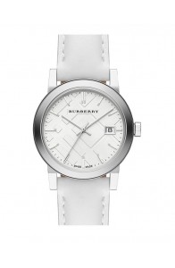 Burberry Check Stamped Leather Women's Watch BU9128